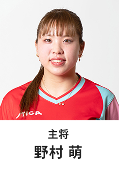 選手 | デンソーポラリス／卓球／女子／日本卓球リーグ実業団連盟／JTTL