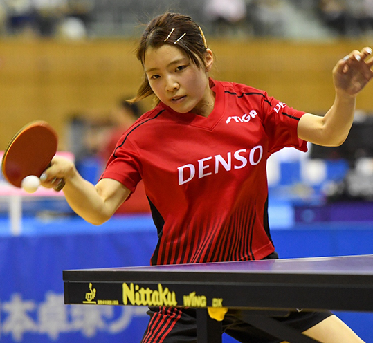 阿部 愛莉 あべ あいり デンソーポラリス 卓球 女子 日本卓球リーグ実業団連盟 Jttl